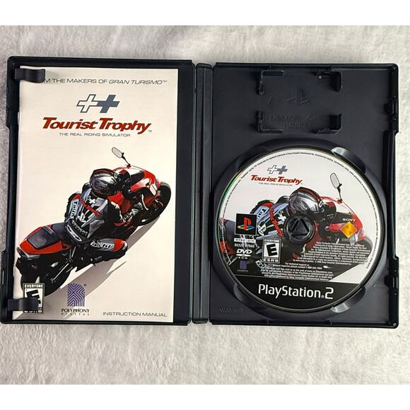 Tourist Trophy PS2 Complete CIB (2006) Real Riding Simulator Motorcycle Racing - Picture 4 of 7